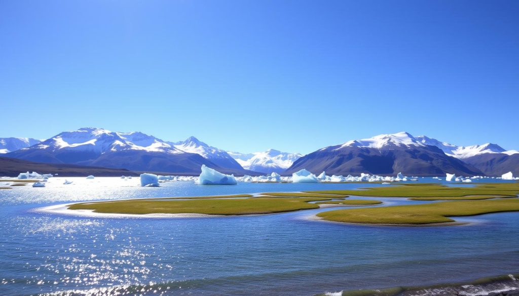 Uummannaq landscape Arctic scenery