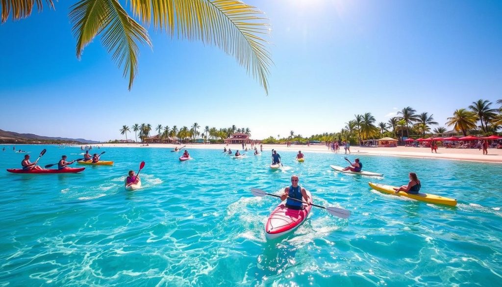 Water Sports Activities at Taylor Bay Beach