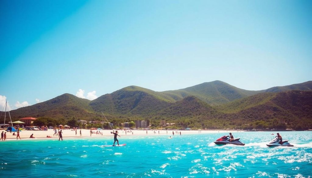 Water sports in St. Barts