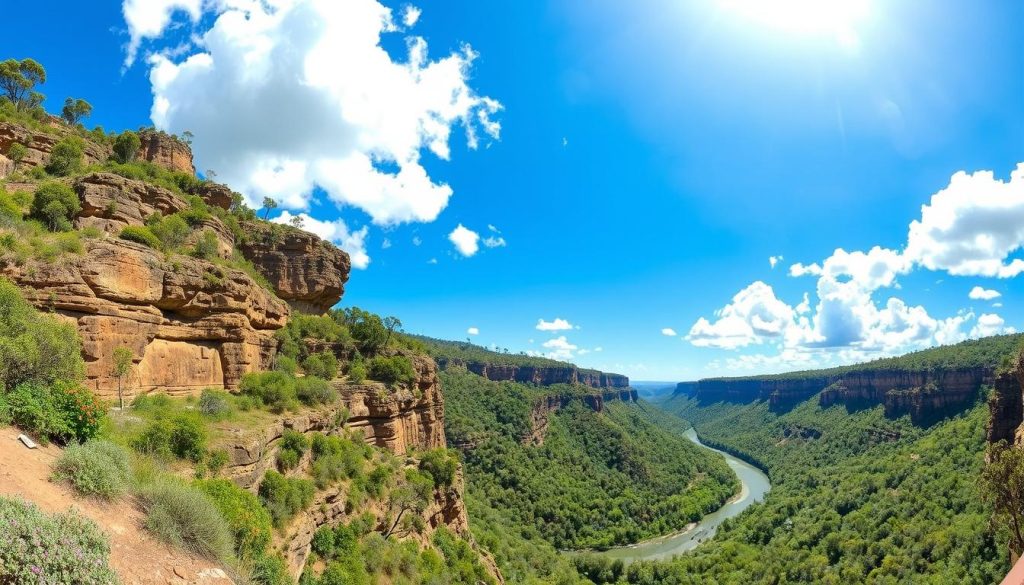 Werribee Gorge State Park Scenic View