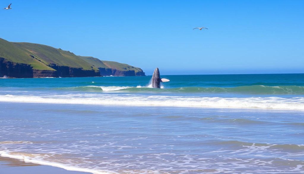 Whale Watching at Logans Beach Warrnambool