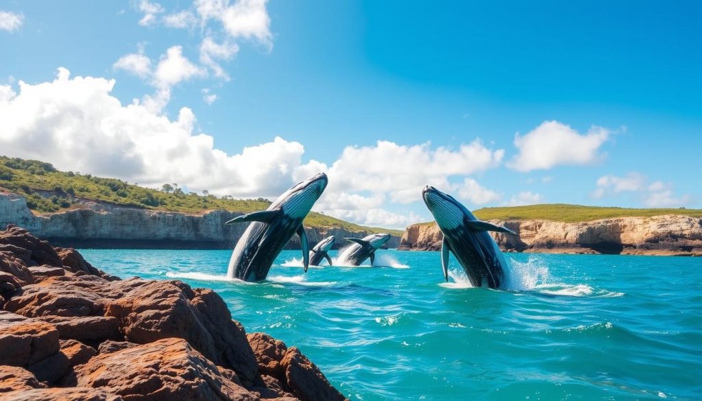 Whale Watching in Augusta Waters