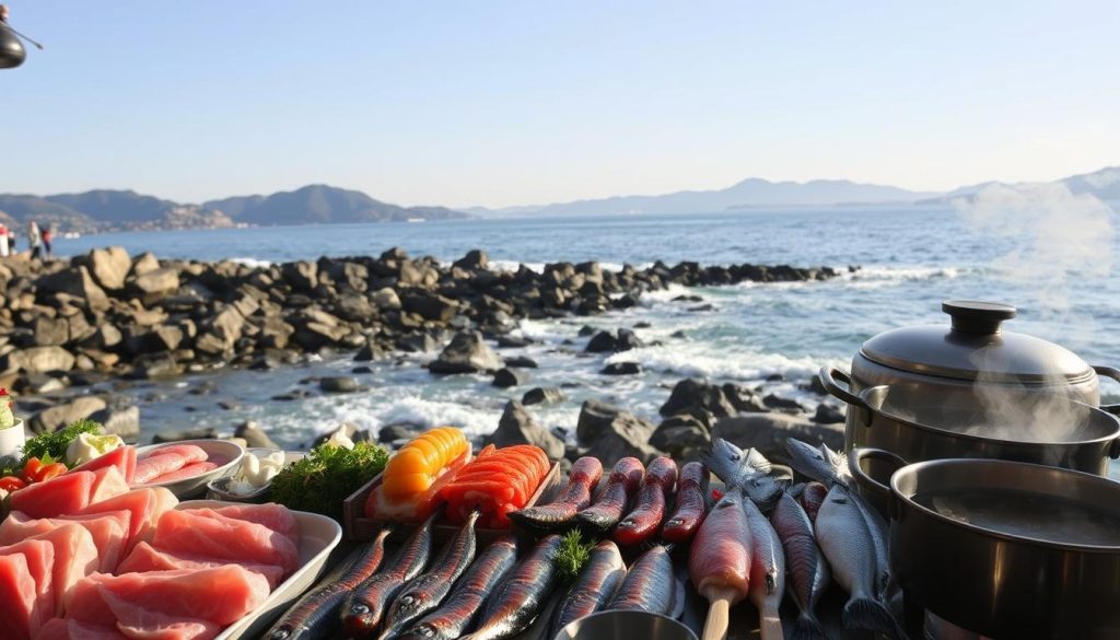 Amaharashi Coast and Toyama Bay seafood