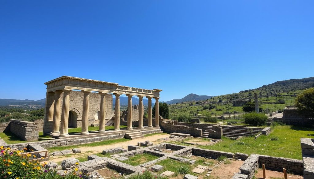 Ancient Roman Ruins in Salona