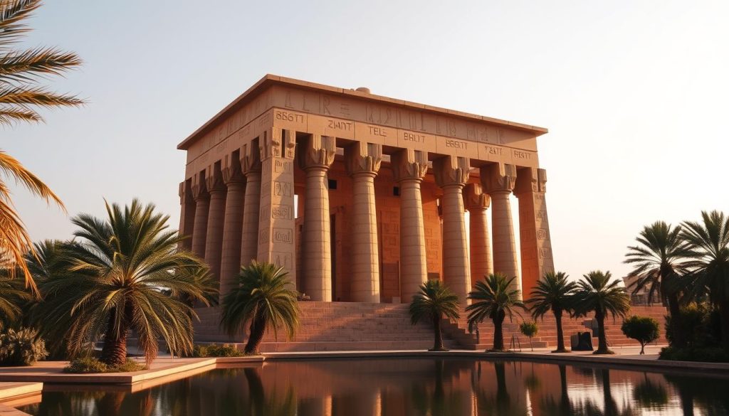 Ancient Temple in Dendera