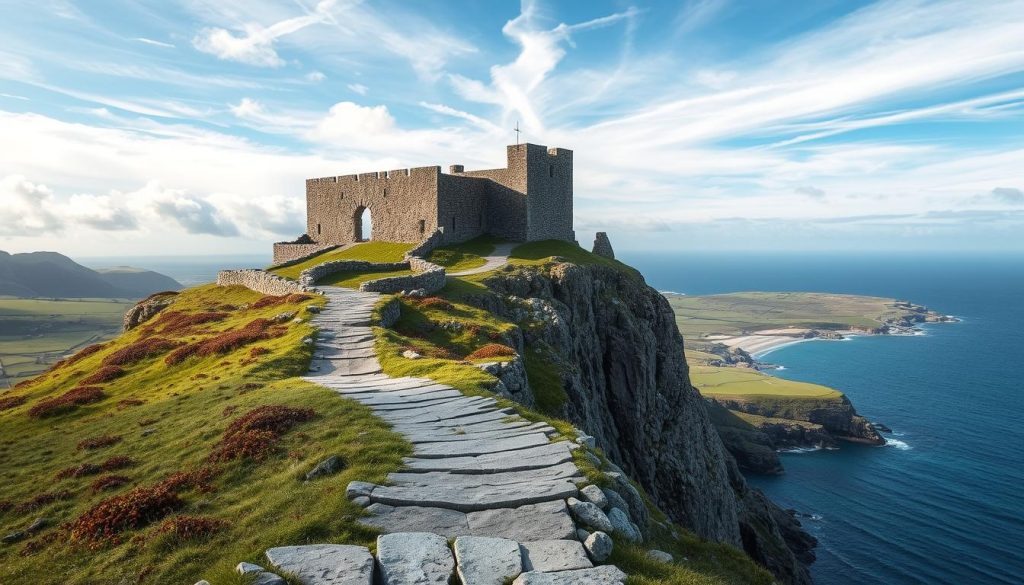 Ancient stone fort on Inis Mór