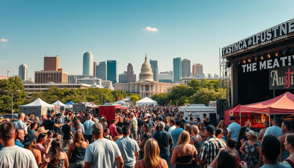 Austin festival scene