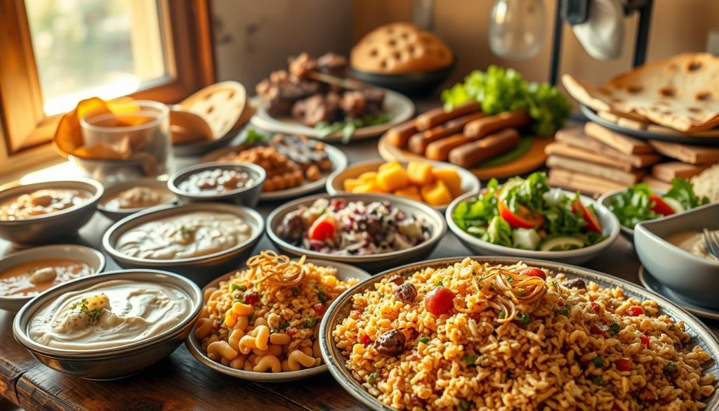 Authentic Egyptian food