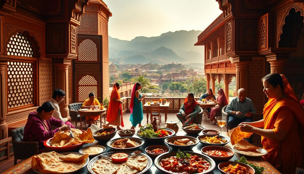 Authentic Rajasthani cuisine