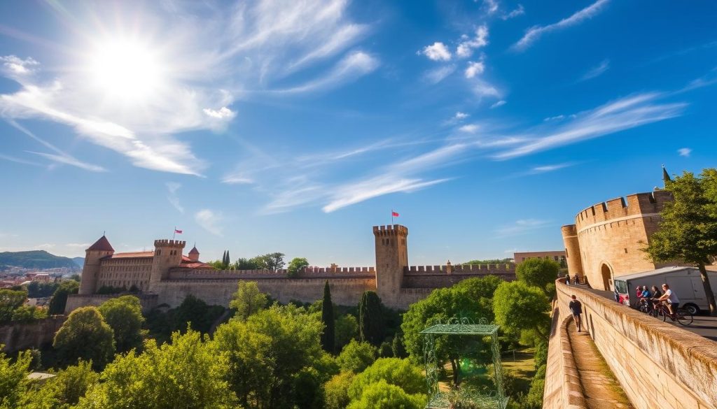 Avignon Medieval Ramparts Outdoor Activities