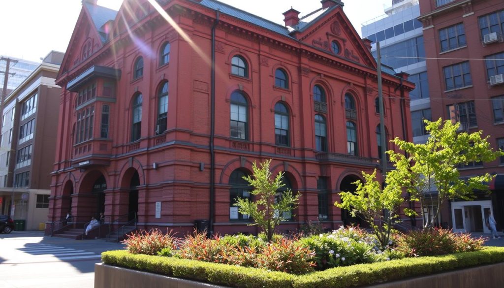 Bank of Iwate Red Brick Building heritage site