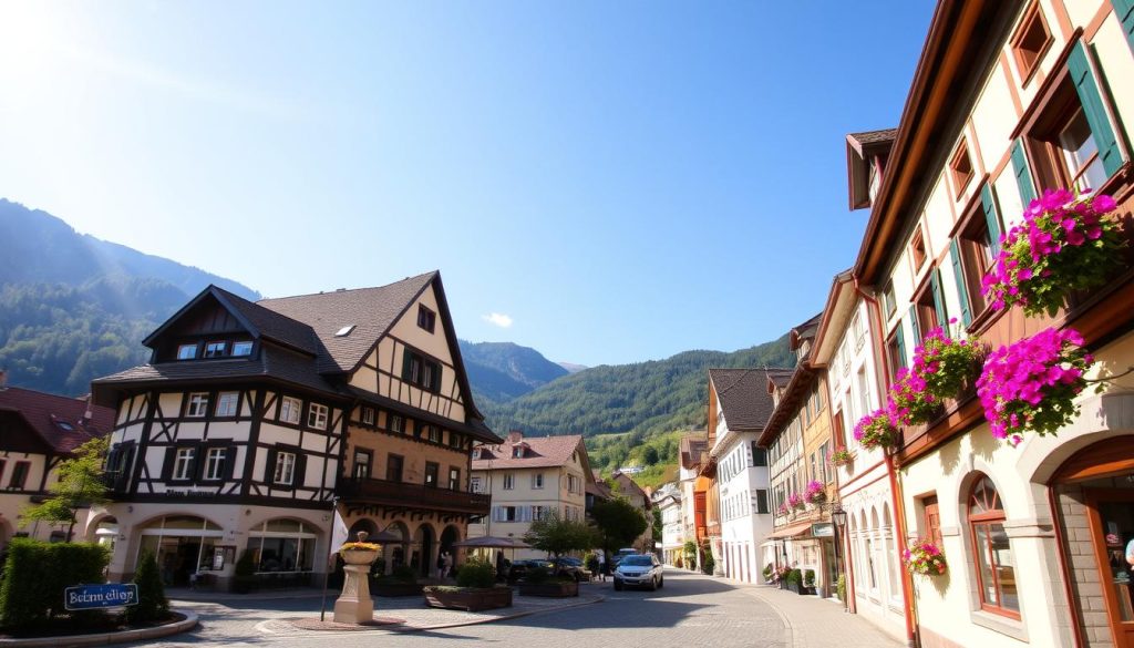 Berchtesgaden Town Center Historic Architecture