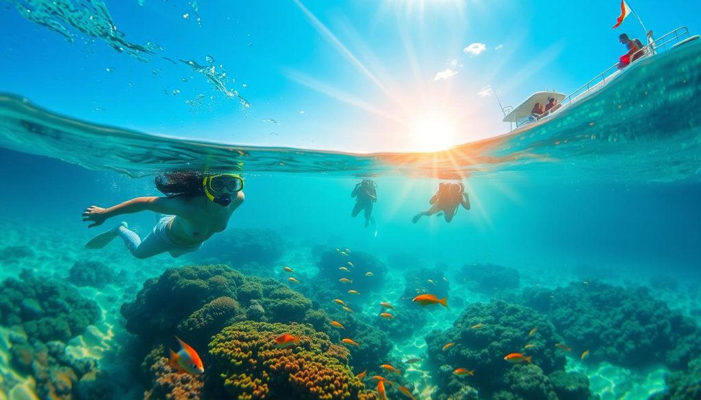 Best time for snorkeling and diving