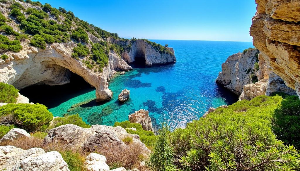 Blue and Green Caves of Vis Island