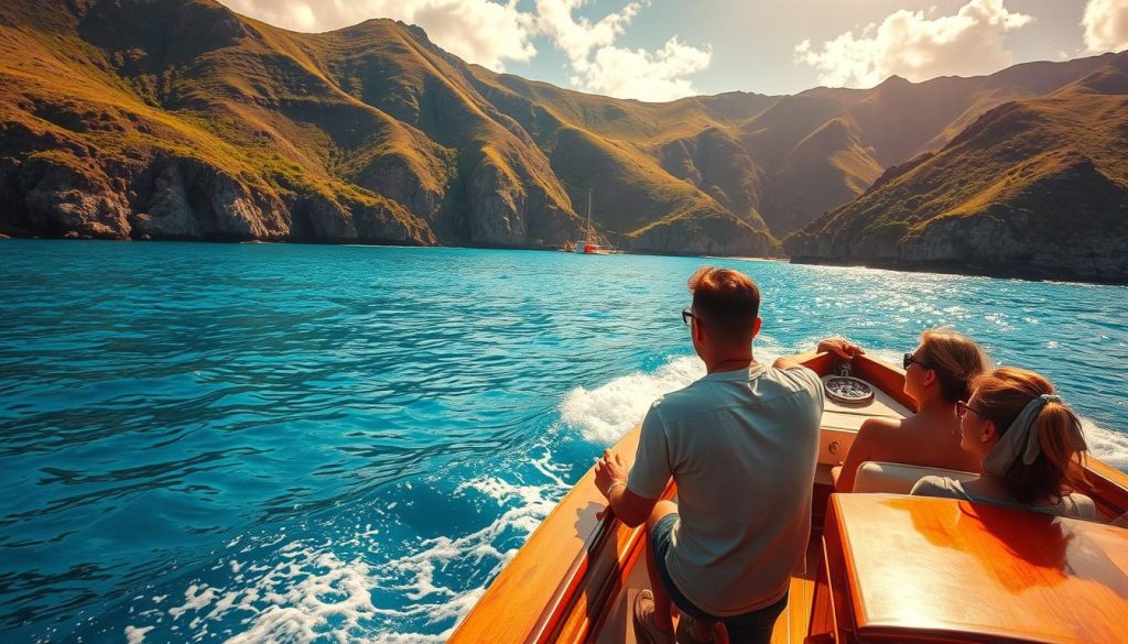 Boat trip in Puerto Escondido