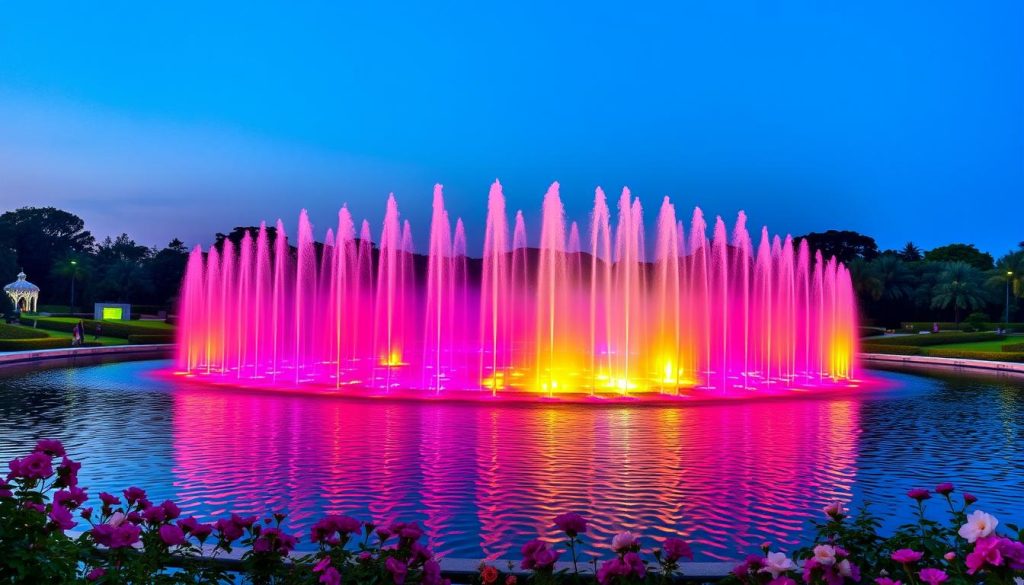 Brindavan Gardens Fountain Show