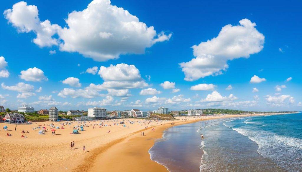 Calais Beach Seafront Panorama