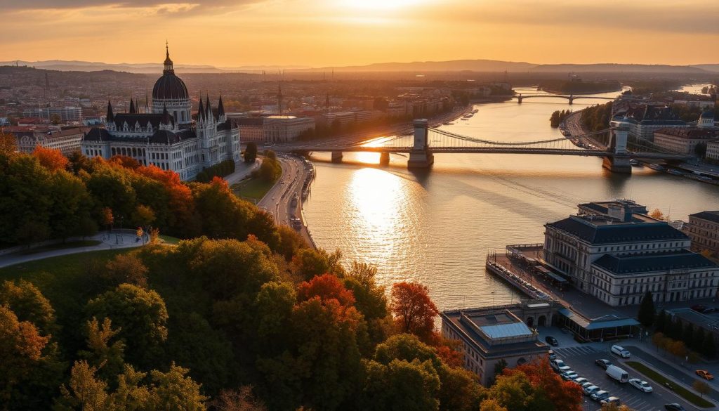 Castle District and Danube view