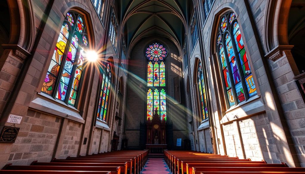 Chagall Windows in Saint Stephan's Church