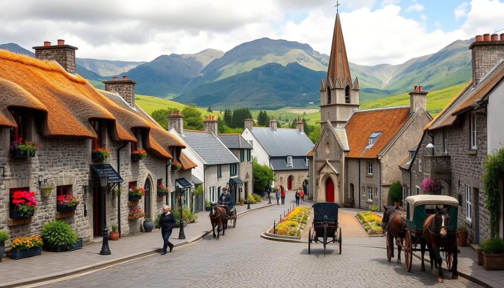 Charming village in Connemara