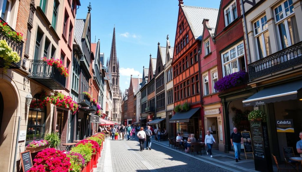 Cologne Altstadt Historic Streetscape