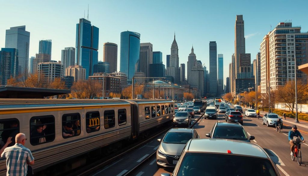 Comparing peak and off-peak travel times