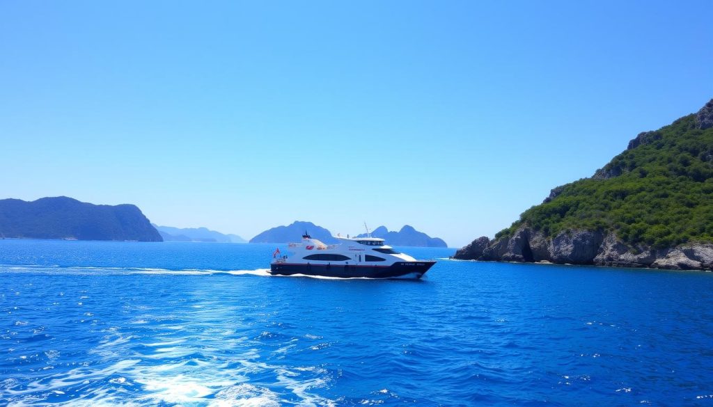 Cres Island Ferry Route