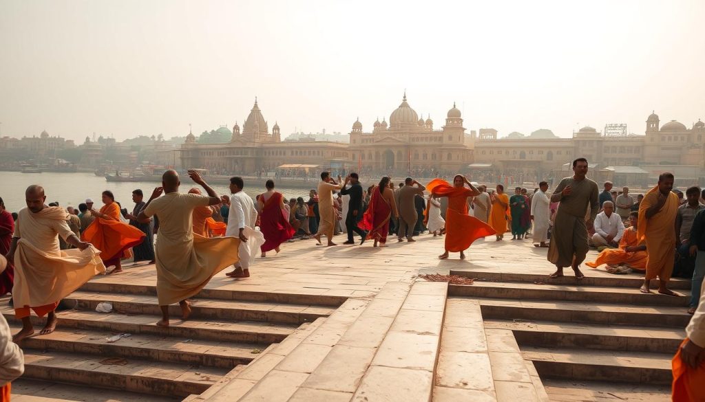 Dashashwamedh Ghat spiritual ceremony