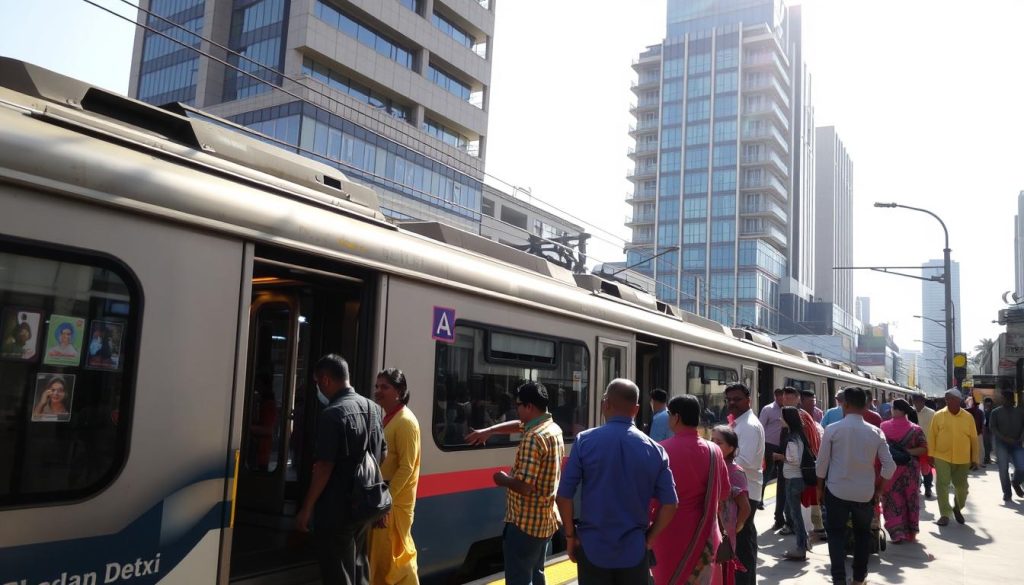 Delhi Metro Transportation