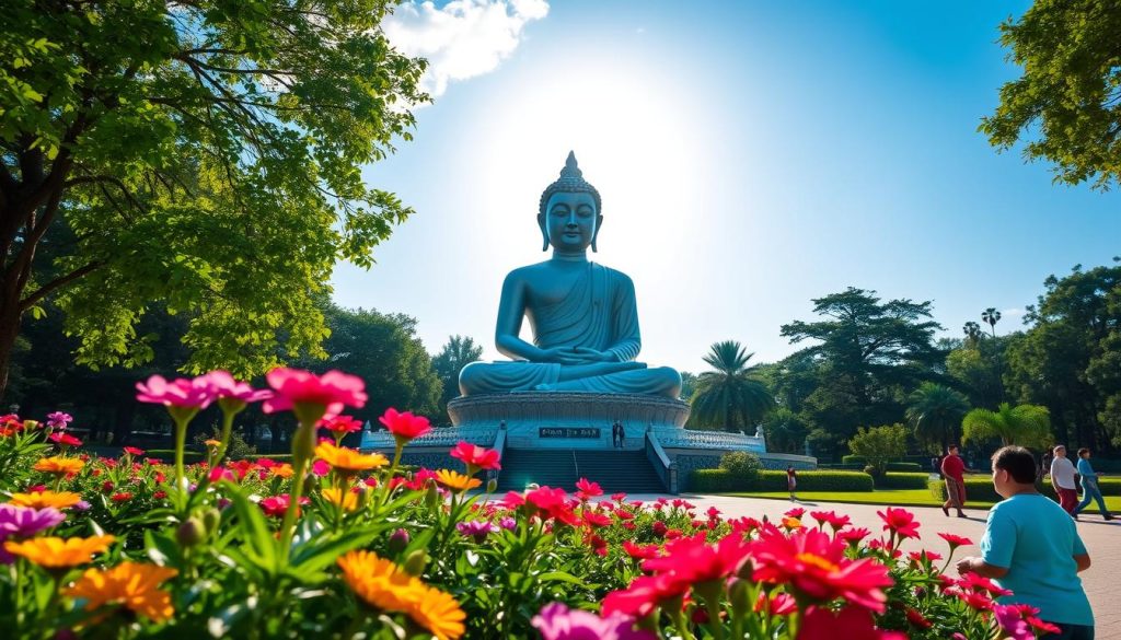 Dhyana Buddha Statue in Amaravati