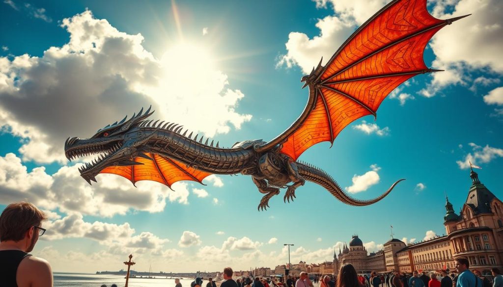 Dragon of Calais Mechanical Attraction