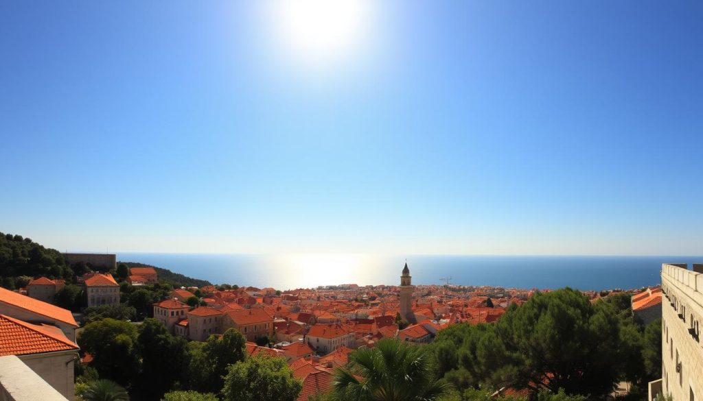 Dubrovnik City Walls Panorama