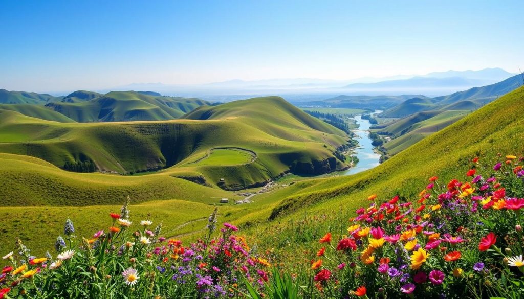 Dzukou Valley Trek Landscape