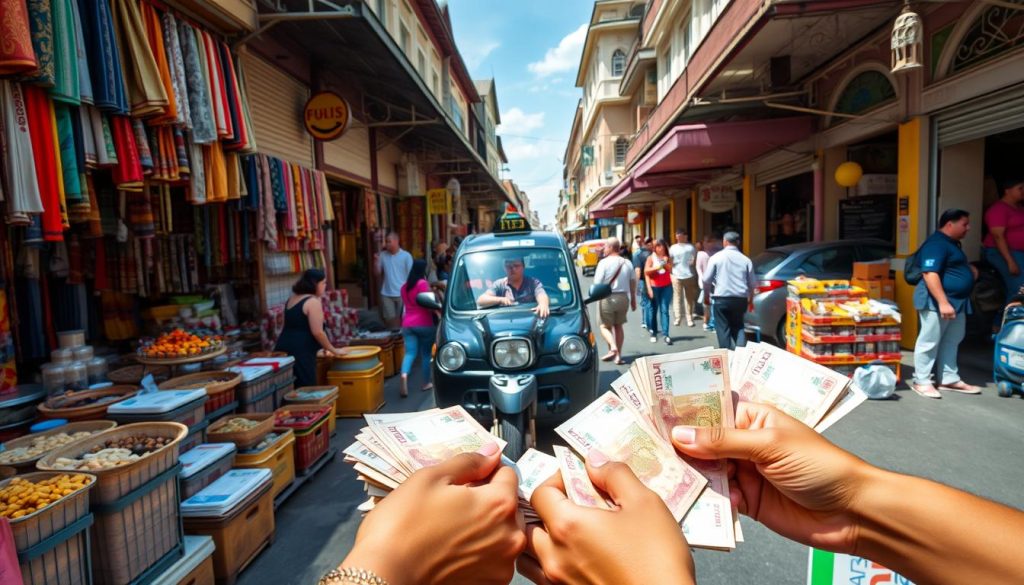 Handling cash in Malaysia