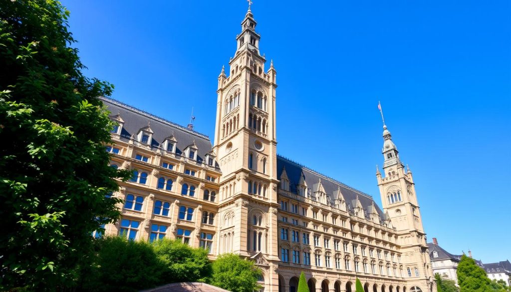 Hannover New Town Hall Exterior