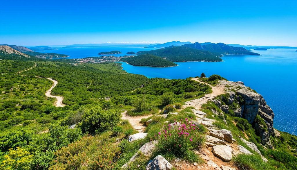 Hiking Trails on Brač Island