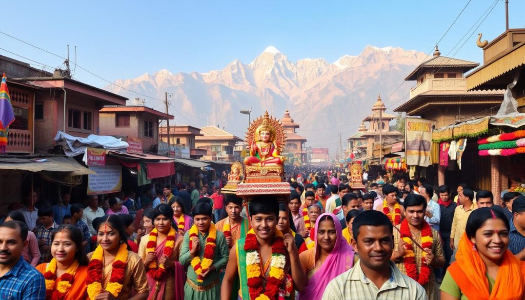 Hindu festival celebrations