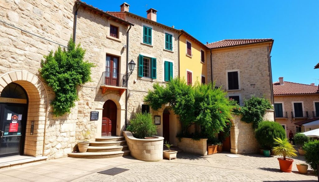 Historical Old Town Korcula Medieval Architecture