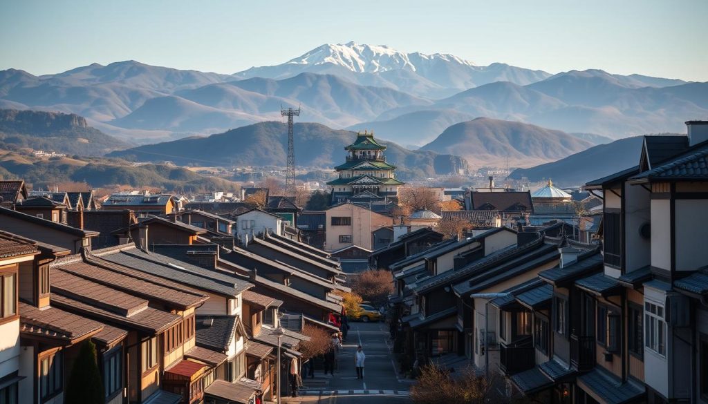 Kanazawa cityscape