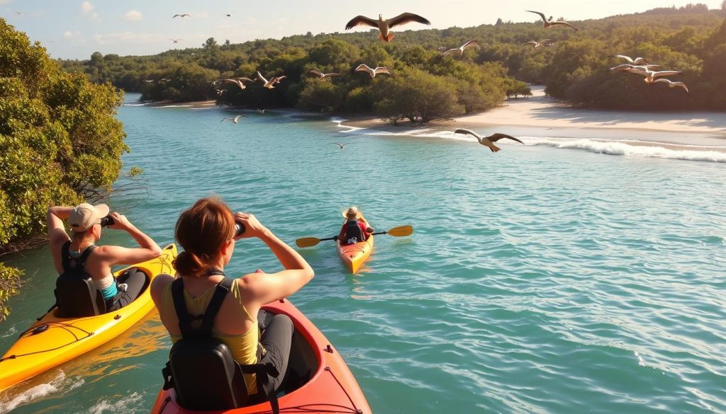 Kayaking and bird watching tours