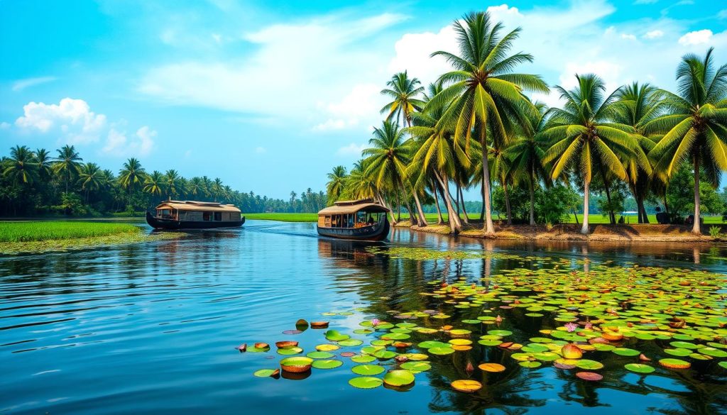 Kerala Backwaters Landscape