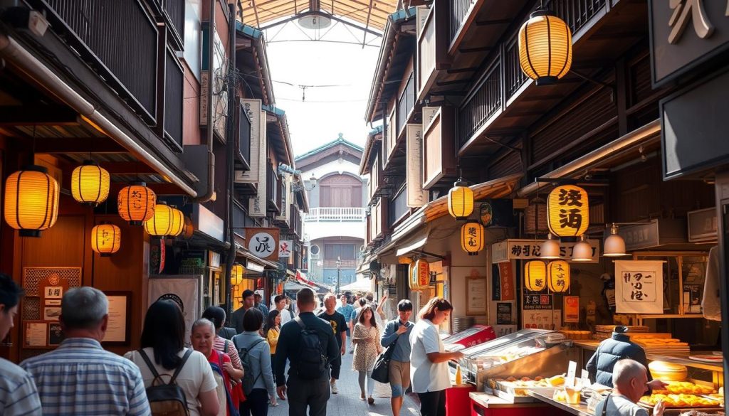 Kinshachi Yokocho food alley