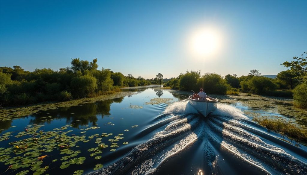 Kopacki Rit wetlands boat tour