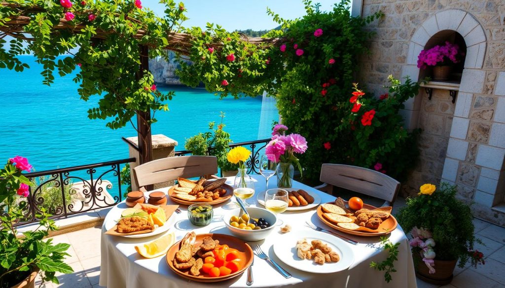 Krk Island Local Cuisine Mediterranean Vacation