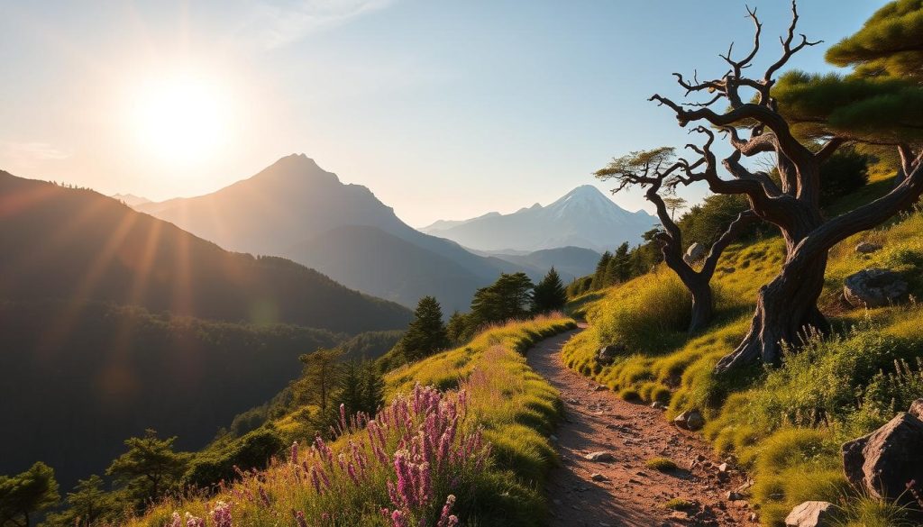 Kuju Mountains hiking trails