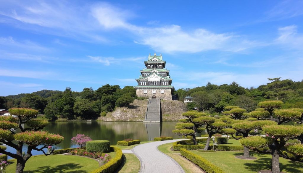 Kumamoto Castle view