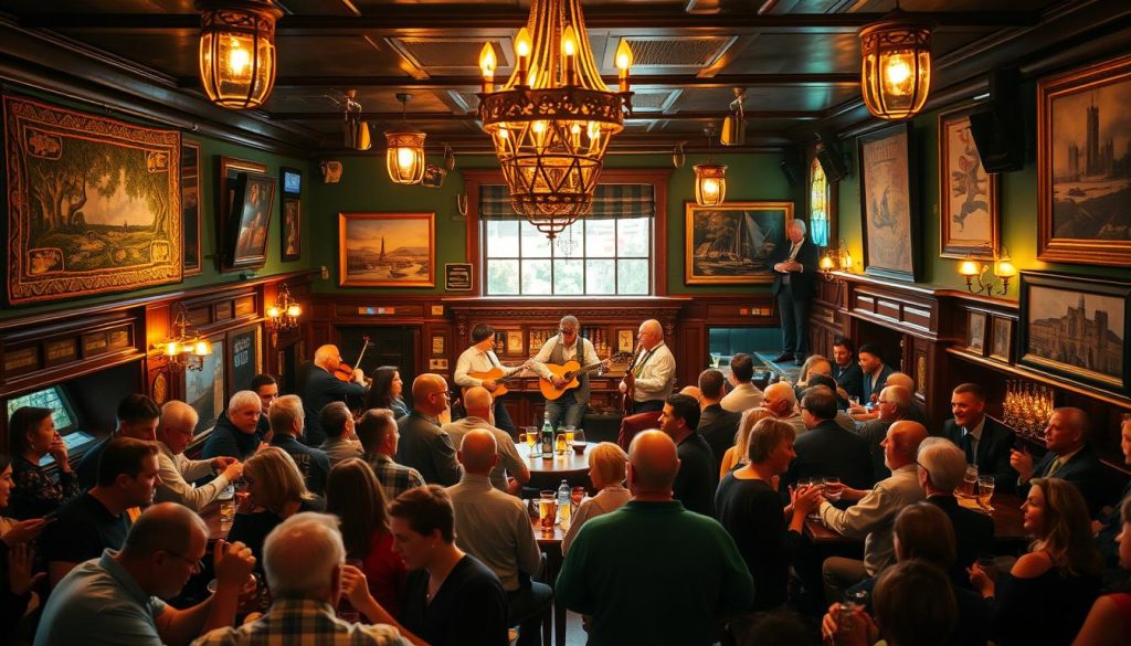 Live music in Irish pubs