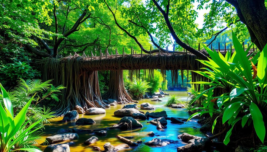 Living Root Bridges of Meghalaya