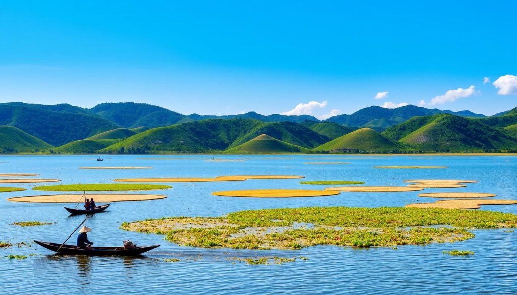 Loktak Lake Natural Attractions in Imphal