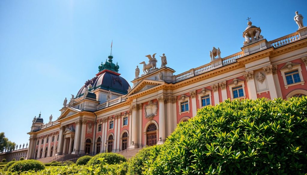 Mannheim Baroque Palace Exterior